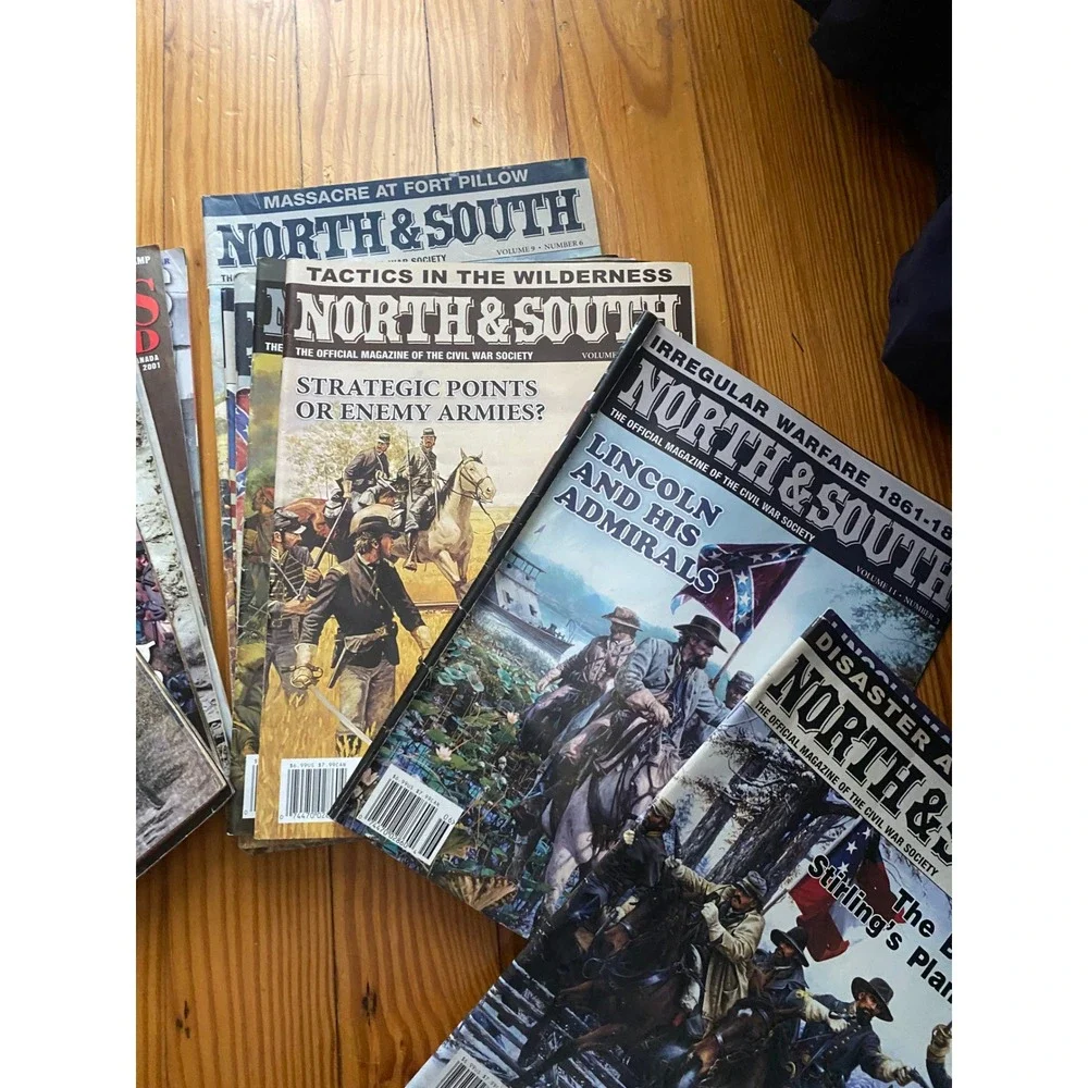 Lot of 16 Civil War History Magazines North & South Civil War Times Illustrated
